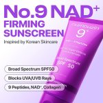 کرم ضد آفتاب NAD+ نامبوزین شماره 9 لیفتینگ و جوانساز - تصویر 2