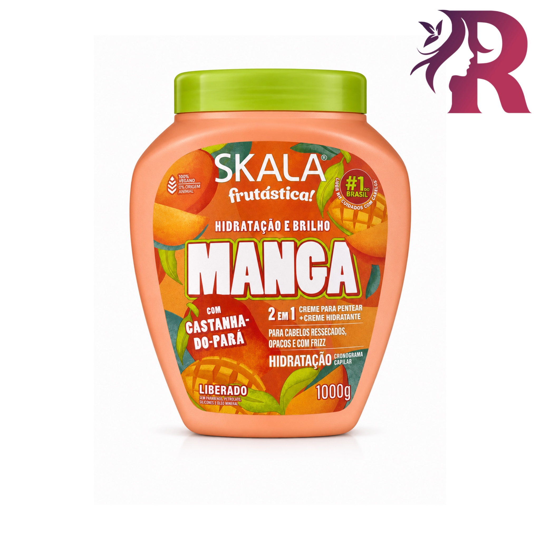 کرم حالت دهنده و ماسک اسکالا مدل Manga Frutástica 2 in 1