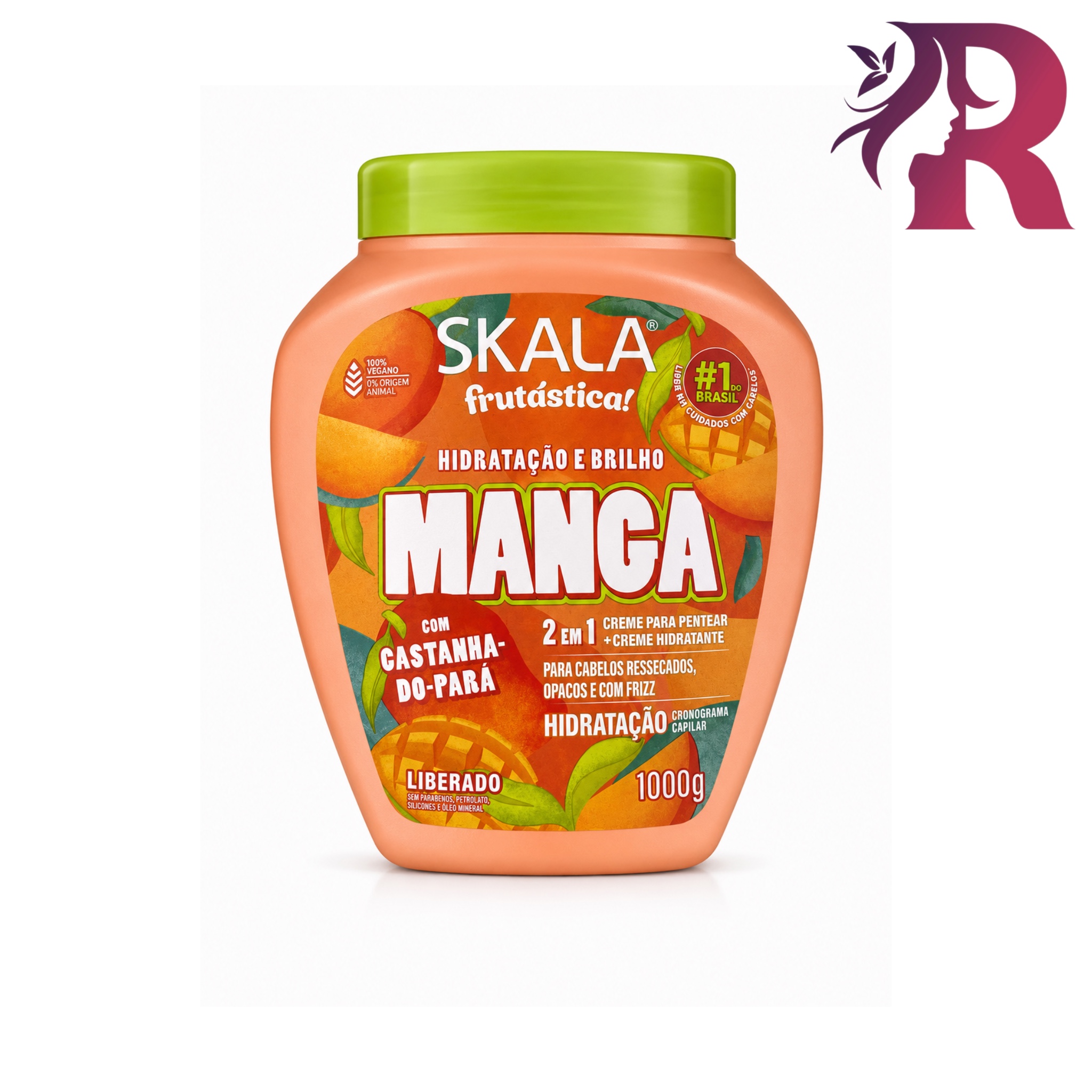 photo-output 182 کرم حالت دهنده و ماسک اسکالا مدل Manga Frutástica 2 in 1
