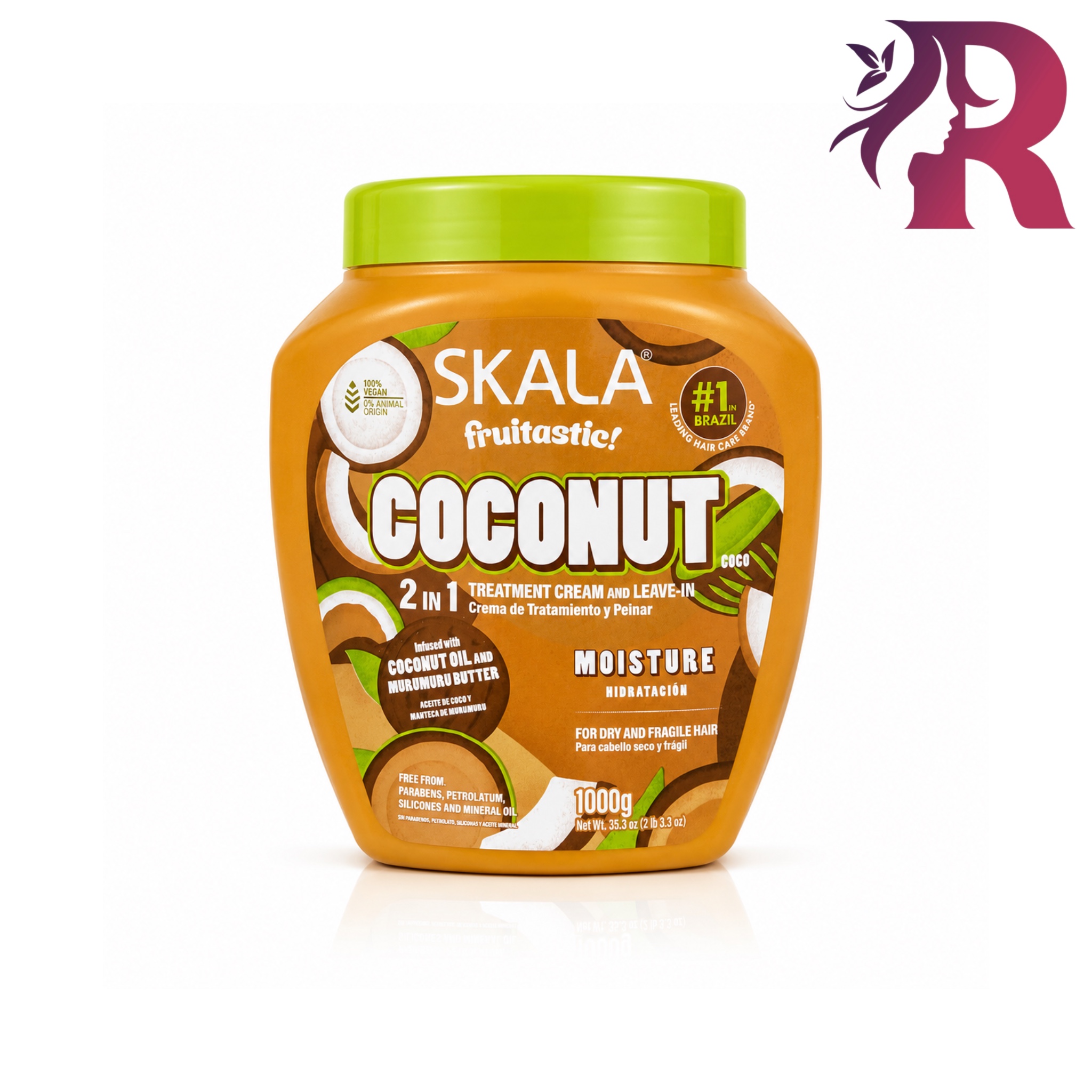 photo-output 199 کرم مو ابرسان و تغذیه کننده نارگیل اسکالا مدل Coconut